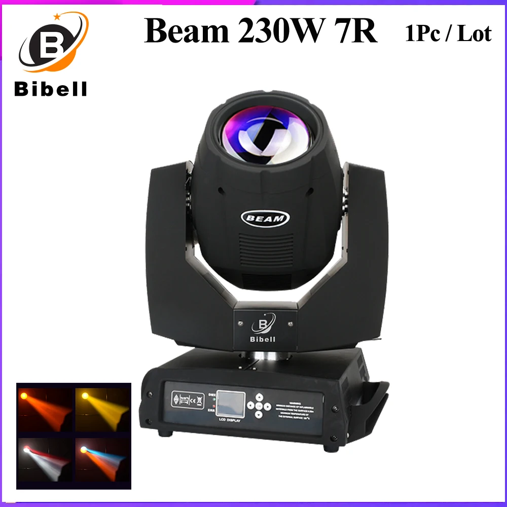 

1pc Sharpy Lyre Beam 7R 230W Moving Head Light Clay Packy 7r Lyre DXM DJ Disco Party Bar Club Stage Lighting