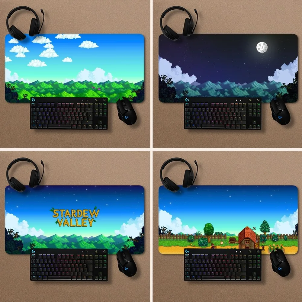 Stardew Valley Mousepad Non-slip Lockedge Office Student Gaming Thickened Large Writing Pad Cushion