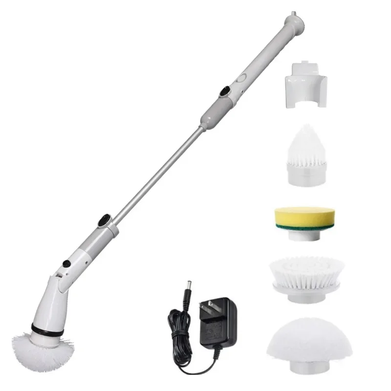 

Wireless electric cleaning brush, household appliance set, long handle telescopic cleaning brush, automatic rotation mop without