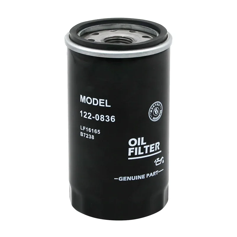 فلتر زيت سبوت 122-0836، 1220836 لتوليد الطاقة من سلسلة RV QG 5500/7000