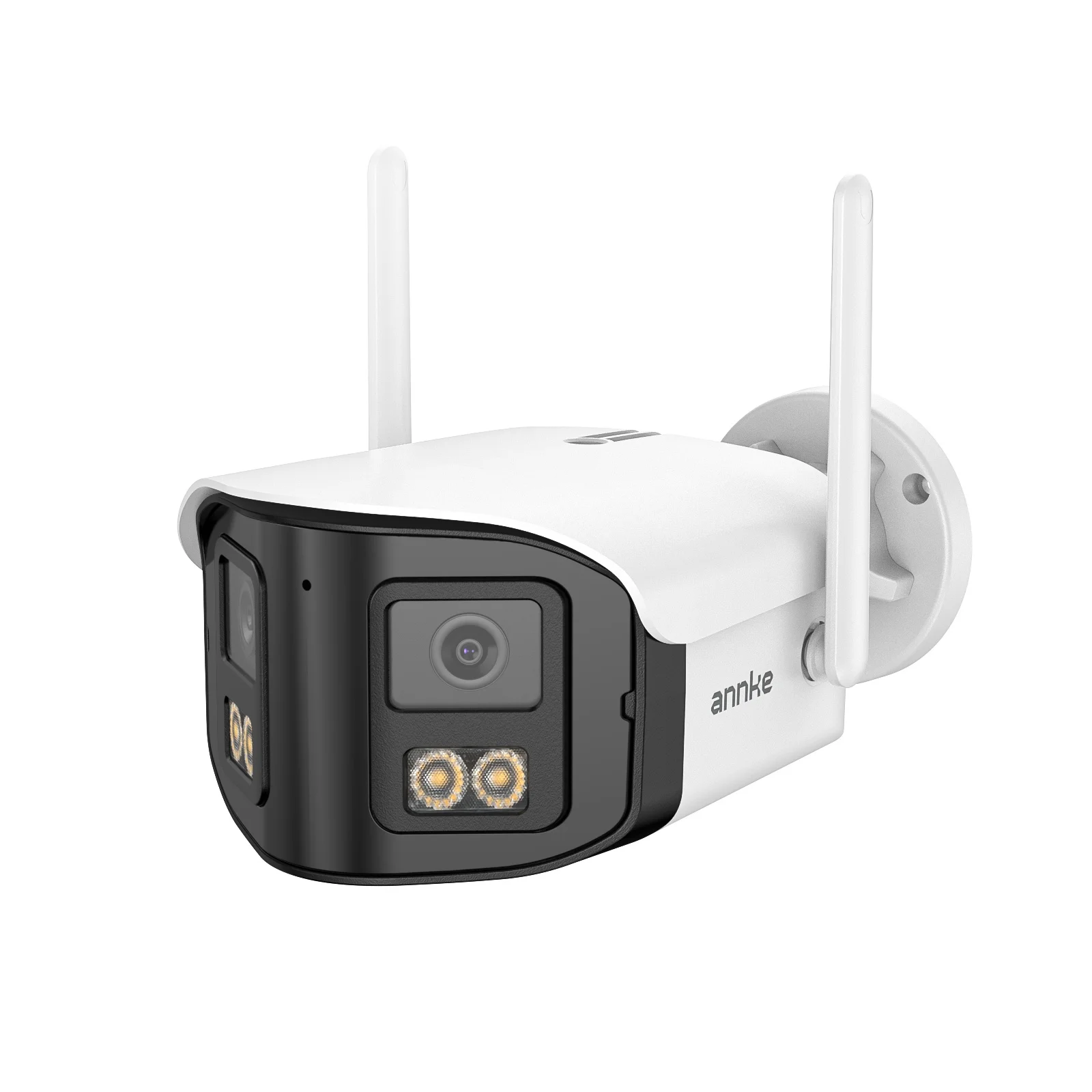 ANNKE 4MP Dual-Objektiv WLAN 6 Sicherheitskamera, Ultra-Weitwinkel 170° °   Outdoor IP66 Heimüberwachung Vollfarbige Nachtsicht 2-Wege-Audio