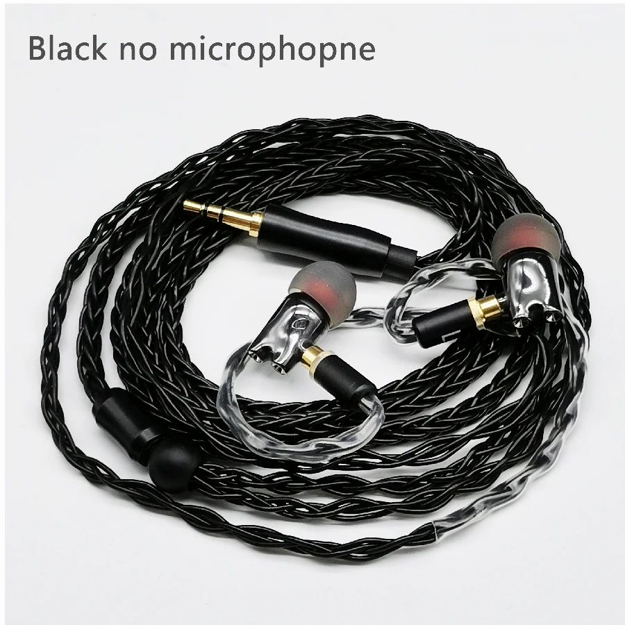 Newest IE800 Earbuds HiFi In-ear Ceramic Earphone Earbud Earbuds Wth MicTop Quality mmcx Headset cable For shure SE215