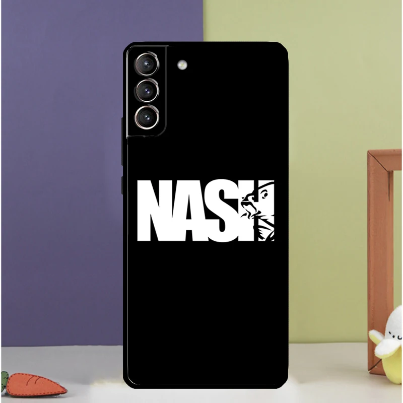 Nash Fishing Logo For Samsung Galaxy S23 S22 S21 Ultra S20 FE S8 S9 S10 Note 10 Plus Note 20 Ultra Case Cover