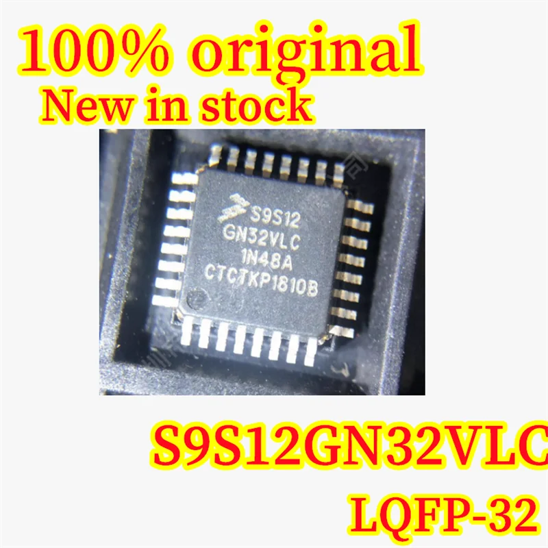 

(1/5pcs) S9S12GN32VLC LQFP-32 16-bit microcontroller chip. 100% brand new and original. Fast shipping.