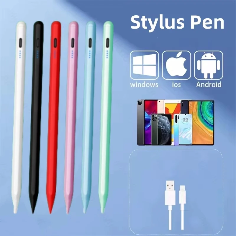 2024 Universal Stylus Pen for Tablet Touch Pen for iPad Apple Pencil Mobile Phone for Huawei Lenovo Samsung Phone Xiaomi Redmi