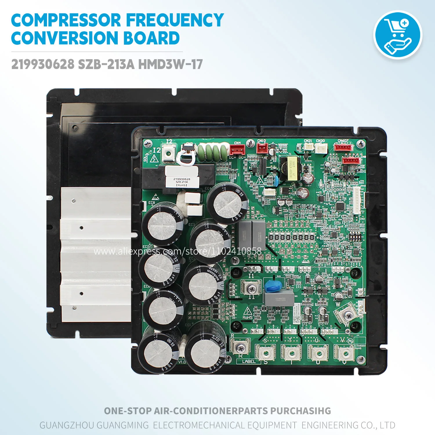 Nuevo conjunto de Pcb inversor 219930628 SZB-213A HMD3W-17 para unidades exteriores de la serie McQuay MDS placa de circuito PLC de PVC Original