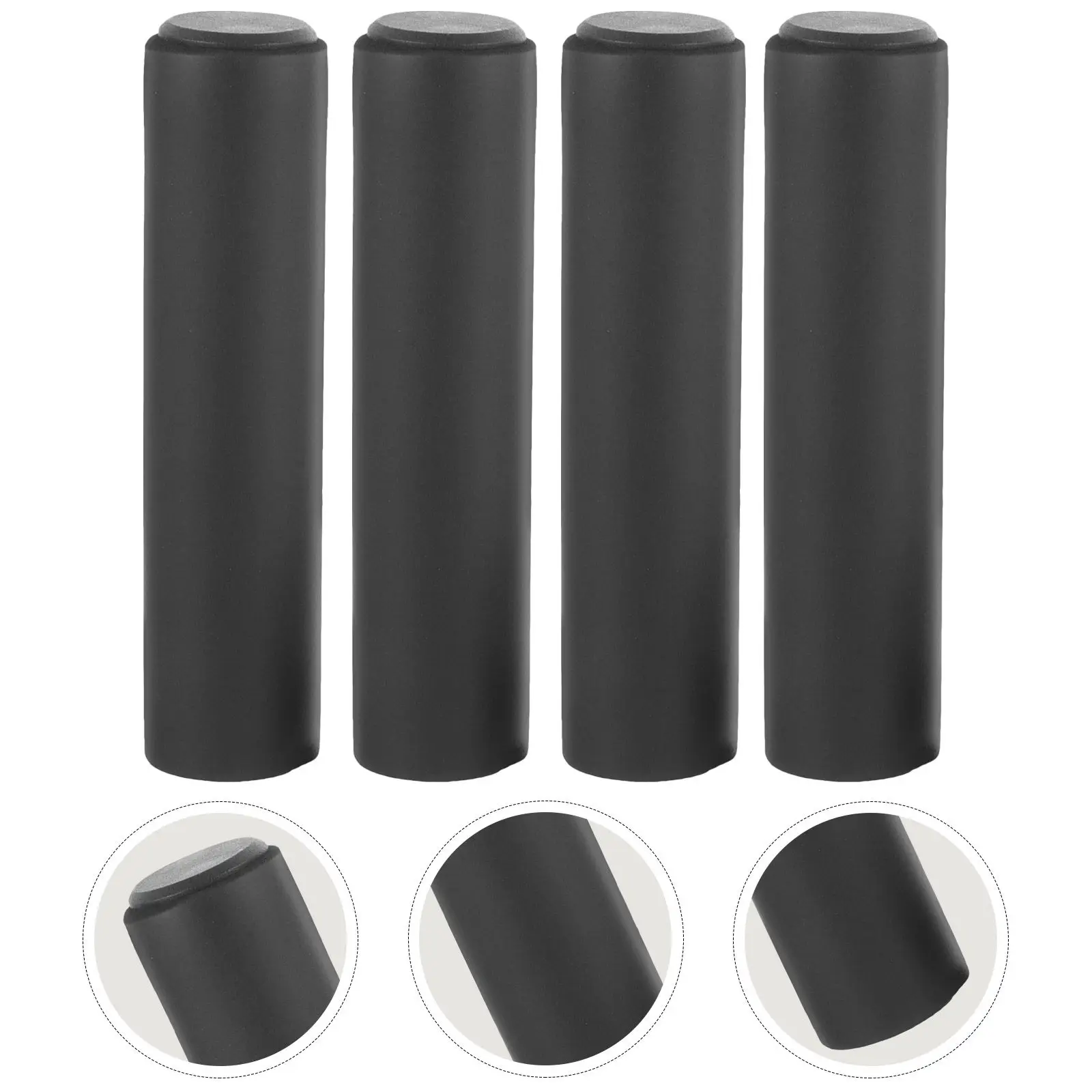 2Pairs Bicycle Handlebar Grips Soft Sponge Anti-Slip Grip Covers for Long Distance Riding Rainy Weather Safe Comfortable Bike