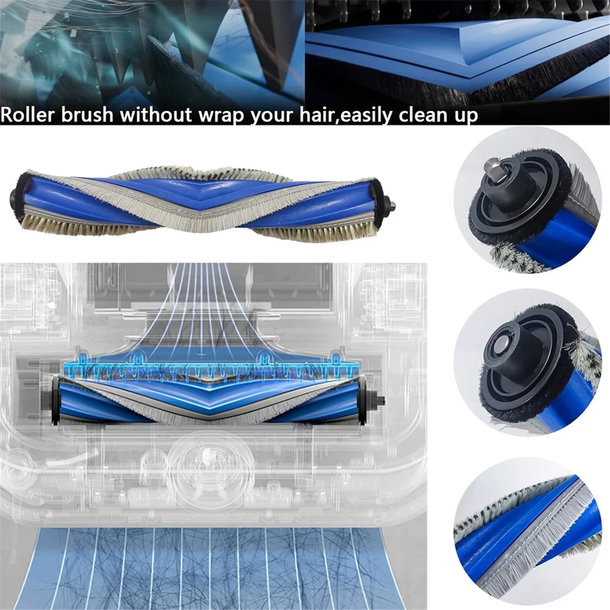 Für Ecovacs Deebot X5 Omni Roboter Staubsauger Hauptseite Pinsel HEPA-Filter Mopp Tuch Staub Taschen Ersatzteile