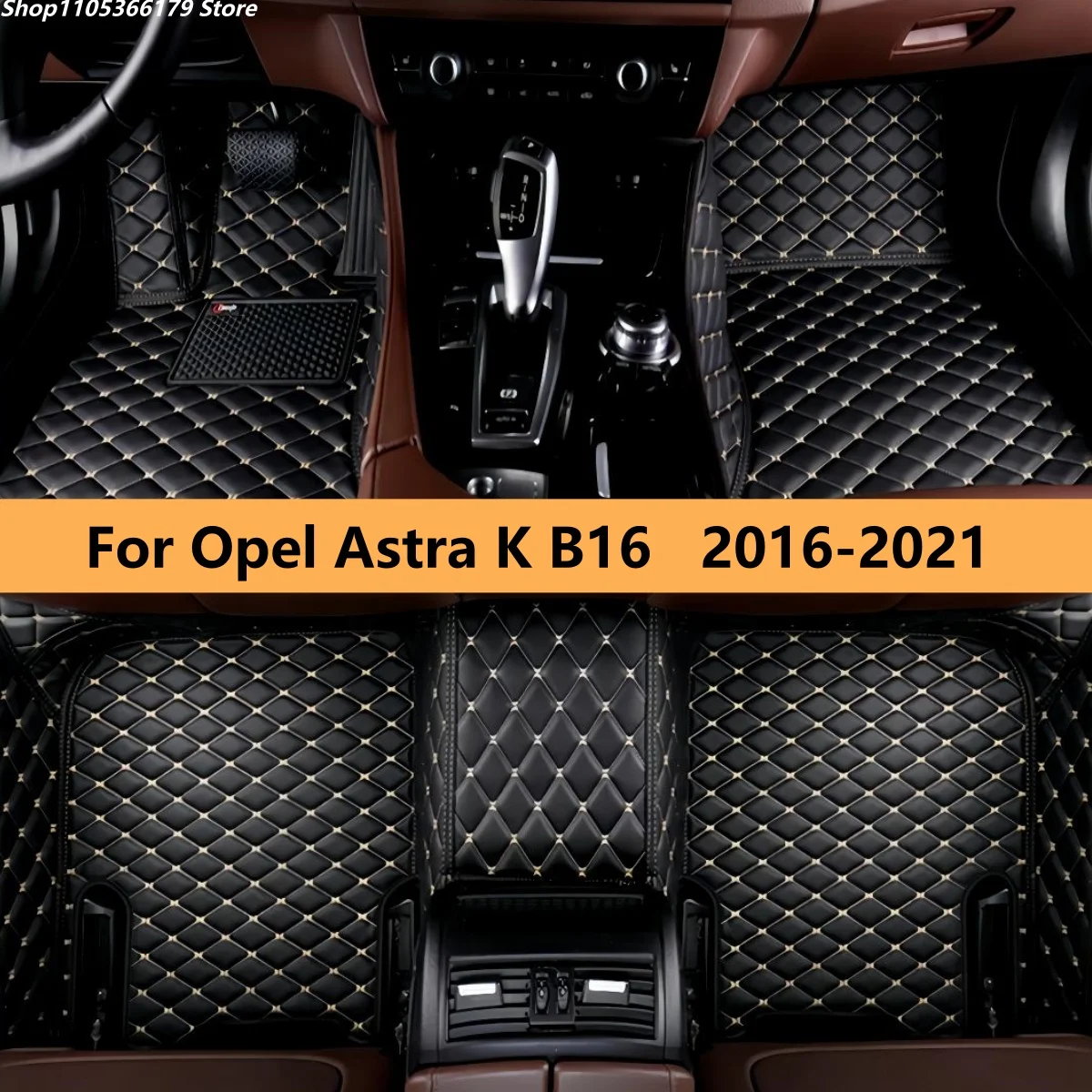 

Custom Car floor Mats Fit For Opel Astra K B16 2016 2017 2018 2019 2020 2021 Auto Accessories Pads Car Foot Carpet Leather Matts