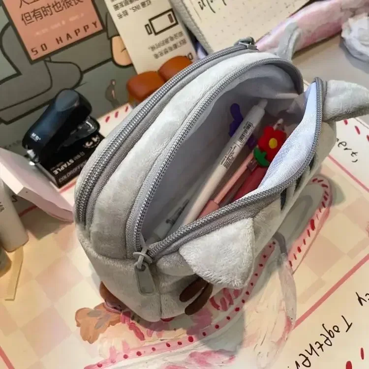 Niedliches Pusheen-Federmäppchen, Cartoon-Motiv Dicker Kater, Große Kapazität, Schüler-Schreibwaren-Aufbewahrungstasche, Mehrzweck-Reise-Kosmetiktasche, Geschenke – Detail 17