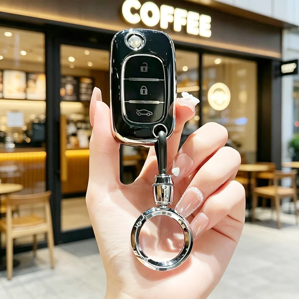 TPU Remote Car Key Case for Renault Clio 3 Kangoo Scenic Master Modus Twingo Megane III Vivaro Movano Traffic 2006-2026 Fob