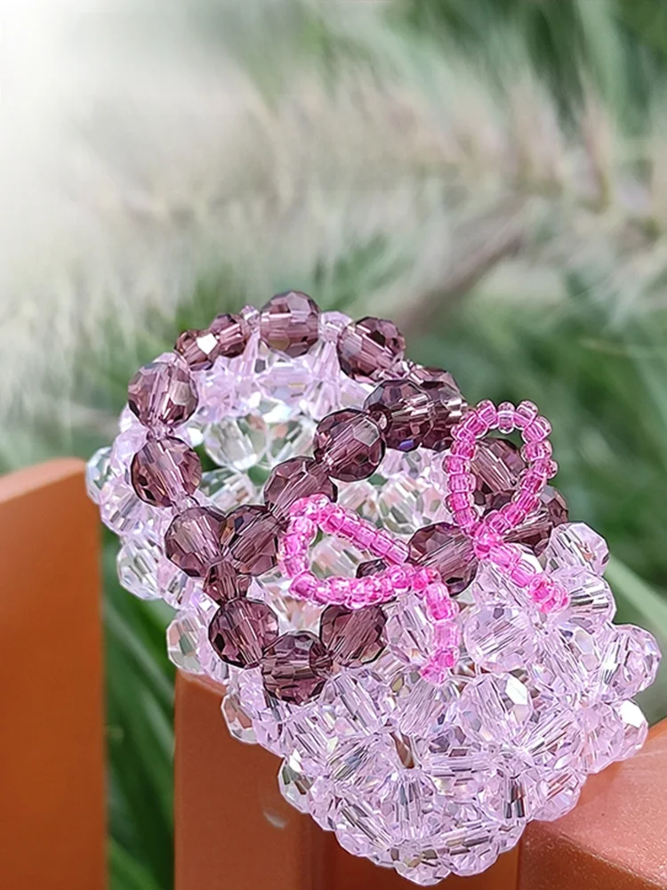 boneca-artesanal-com-contas-oe-decoracao-de-mesa-pulseira-de-bola-de-cristal-rosa-brinquedo-fofo-produto-acabado-feito-sob-encomenda