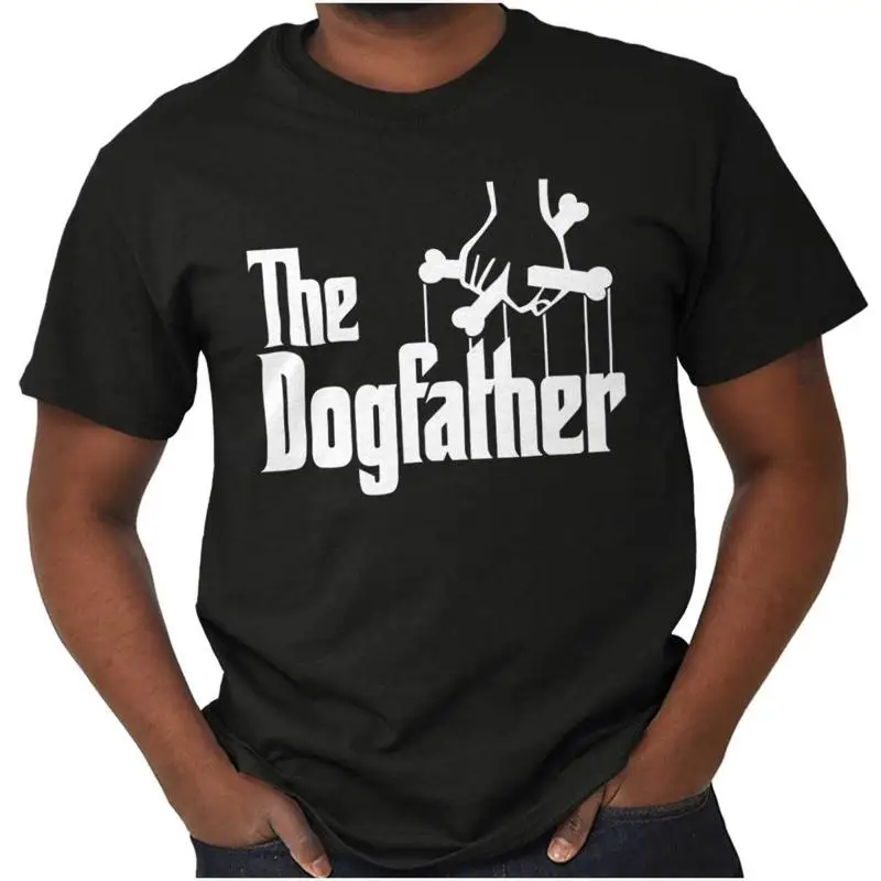 Funny Family The Dog Father Joke Mens Graphic T Shirt Tees