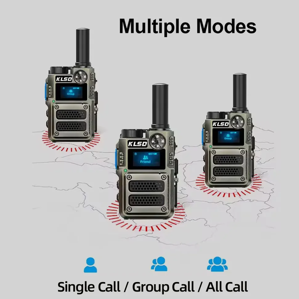 راديو شبكة بالجملة مع نظام تحديد المواقع POC LTE جهاز اتصال لاسلكي للاتصالات RTOS محمول معدني فولاذي جديد إنجليزي