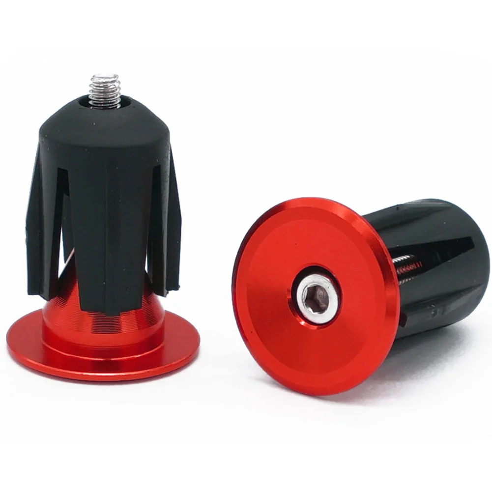 Aluminum Alloy Screw End Cap for Bicycle Handlebars Suitable for 17 5 21 9mm Inner Diameter Long Lasting Durability