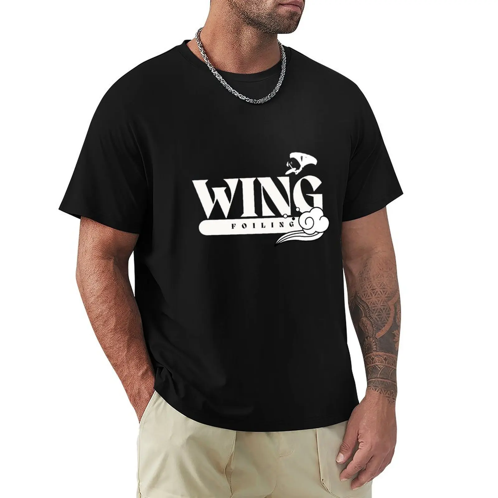 

Wing Foiling print Wingfoil design Gift idea Wing Surfing Gift for wingers Winging Wingfoiling gift| T-Shirt