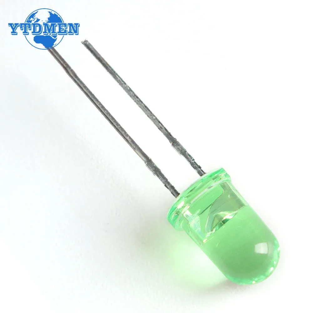 50/100PCS LED Diode 5MM Green F5 Led Light Emitting Diodes Kit for Home Appliances All Kinds of Electronic Products