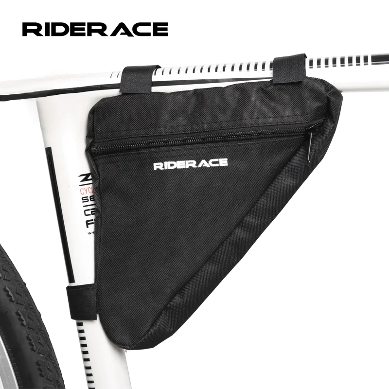 Sac de cadre de Tube avant de vélo, étanche, résistant à l'usure, sac de rangement d'équitation,