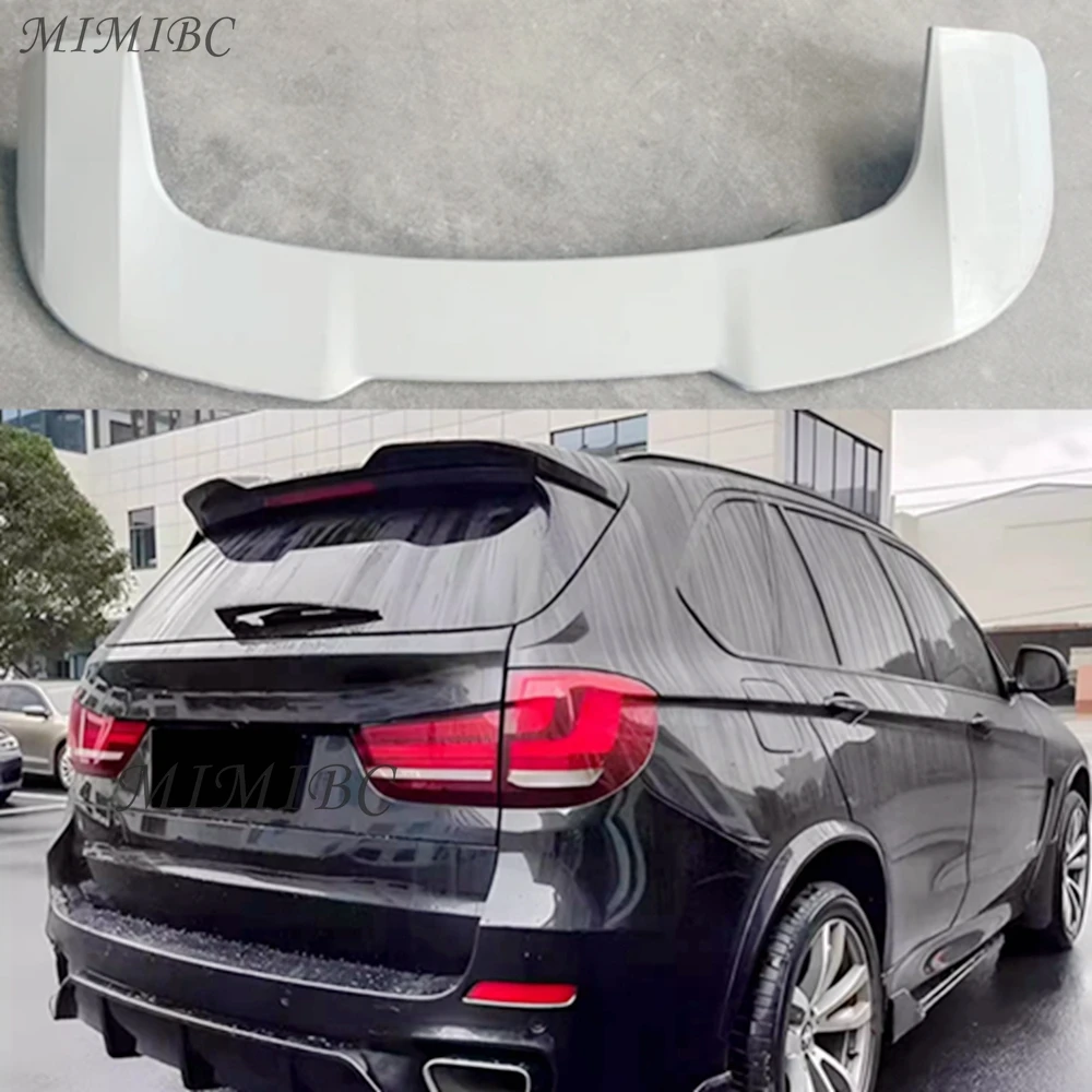 

FOR BMW X5 F15 25d 35i 30d M50i M50d 2013-2017 2018 Car Rear Trunk Roof Spoiler Wing Accessories ABS Body Kit Tuning Gloss Black