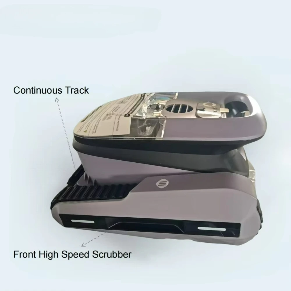 2025 Pool Vacuum Cleaning Robot Intelligent Wireless Pool Robot Automatic Cleaner for Swimming Fish Pool