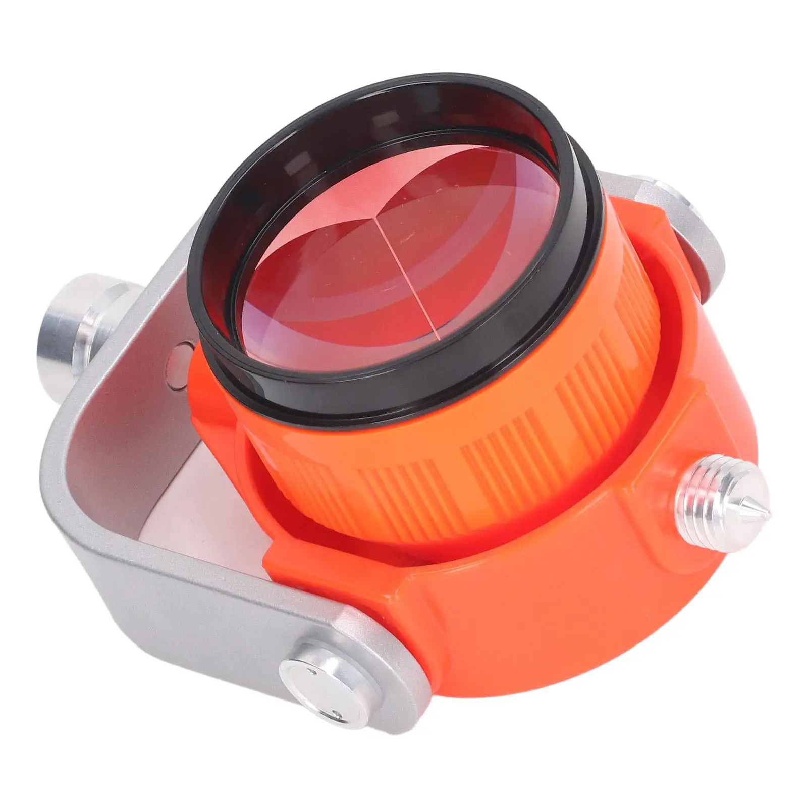 2.5in Large Single Tilt Prism for Total Station - Clear Prism for railroad Surveying