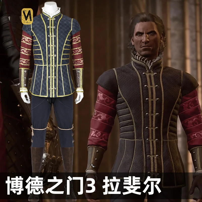 

HCos Baldur's Gate 3 Raphael Costume Custom Made Movie Star Cosplay Adult Men Halloween Suit Full Set Outfit