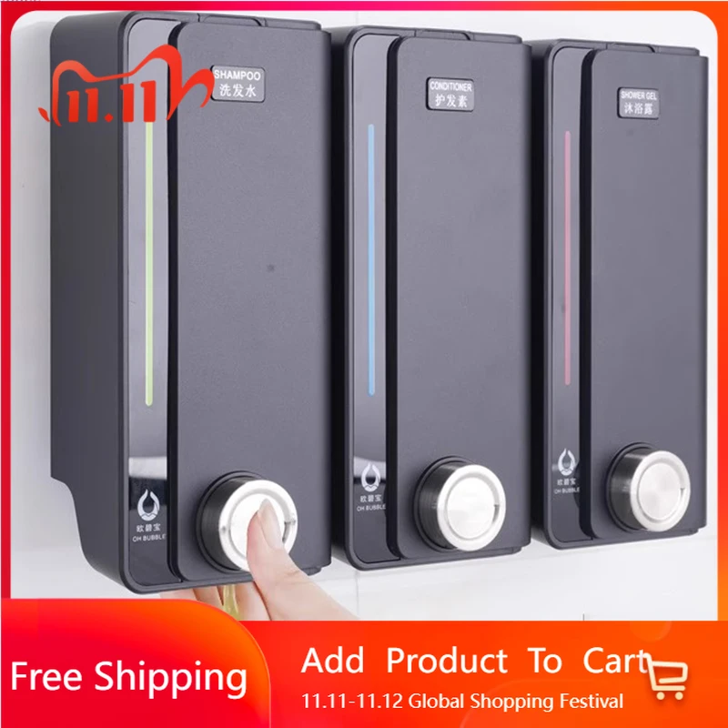 

Shower Bathroom Liquid Soap Dispensers Nordic White Luxury Unique Liquid Soap Dispensers Smart Chuveiro Bathroom Fixture