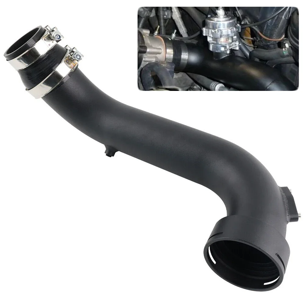 

Performance Black Aluminum Air Intake Turbo Charge Pipe for BMW N55 135i 335i xDrive 2011-2012