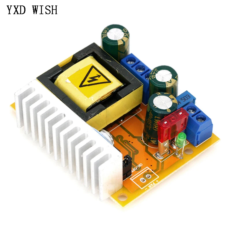 DC-DC Boost Converter Step Up Power Supply Module DC 8-32V to 45-390V High Voltage ZVS Capacitor Charging Board