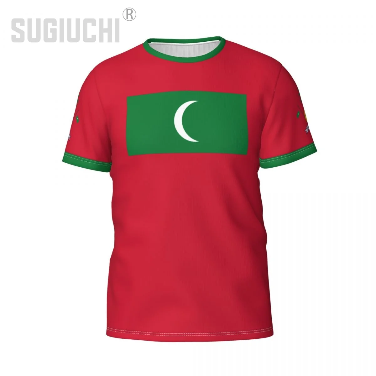 Custom Name Number Maldives Flag Emblem 3D T-shirts For Men Women Tees jersey team Clothes Soccer Football Fans Gift T shirt