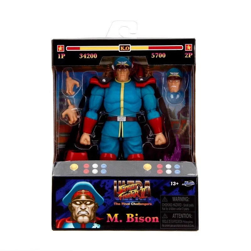 

Коллекционная фигурка JADA Toys 1/12 Street Fighter 2: Блю Вега и Байсон