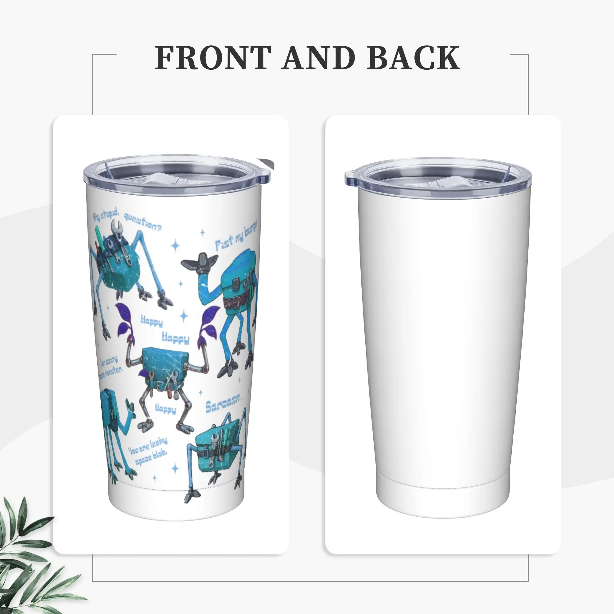 Stainless Steel Tumbler Rockys Amaze Project Hail Mary Thermal Mug Heat Preservation Hot Drinks Mugs Cup Beach Water Bottle