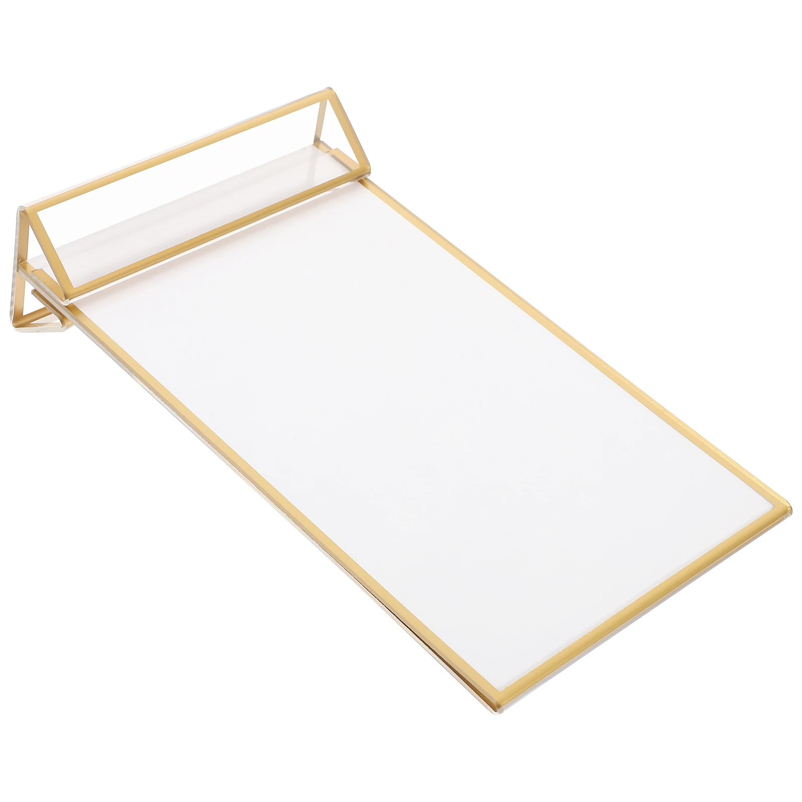 

Acrylic Table Card Display Stand Clear Horizontal Sign Holder for Wedding Menu Numbers Photos Mini Acrylic Sign