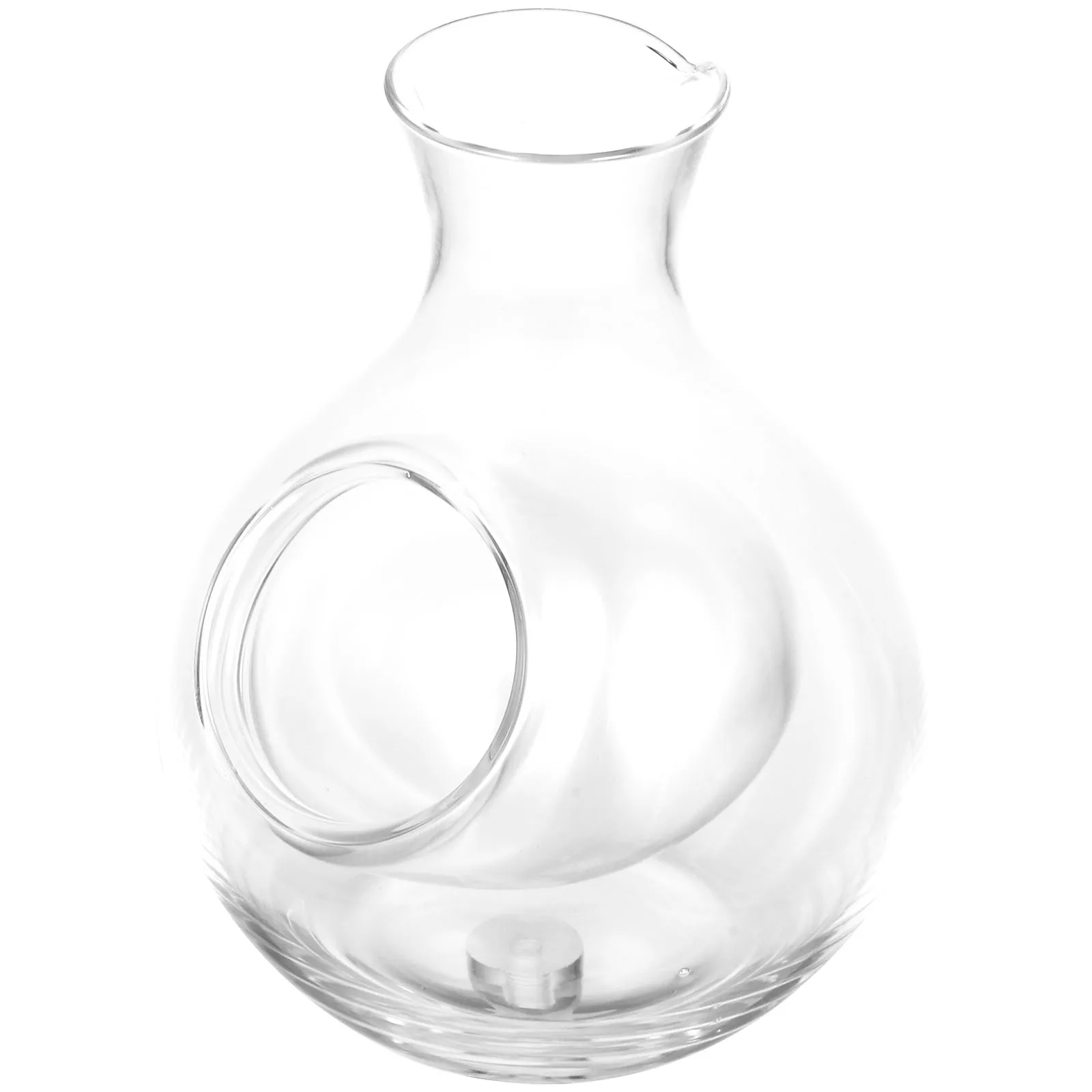 

Ice Jug Bar Water Dispenser Glass Alcohol Bottle Container Decanter Delicate Refrigerator