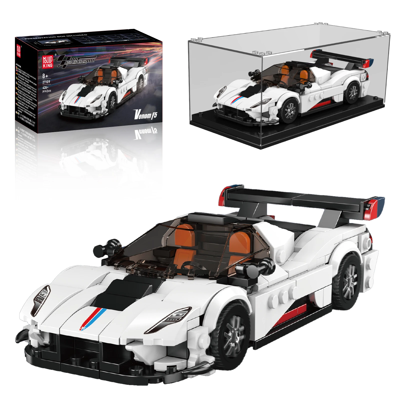 

MOULD KING 27109 426pcs Mini Car Series Building Blocks for Creative Play