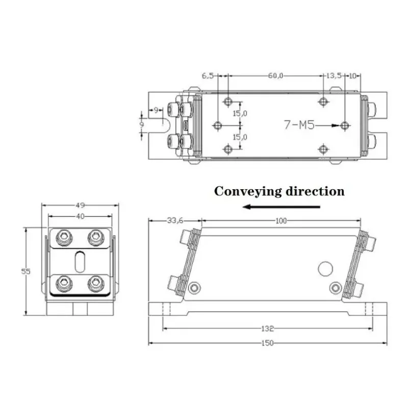 YQ-141J linear vibrator direct vibration feeder 141J flat electromagnetic vibration disk Direct shock controller