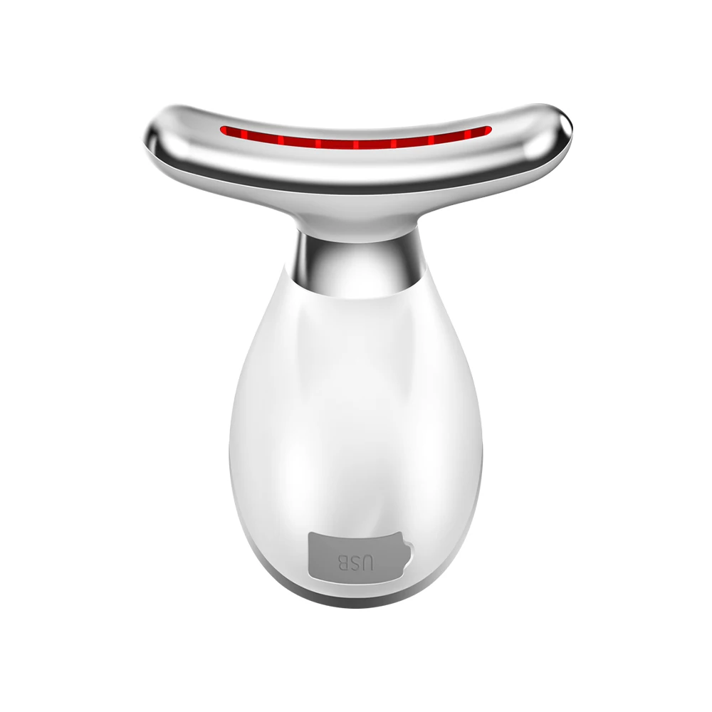 

KKS Double Chin Remove 7 Color Led Light Therapy Skin Rejuvenation EMS Micro Current V Face Lifting Face Neck Beauty Device