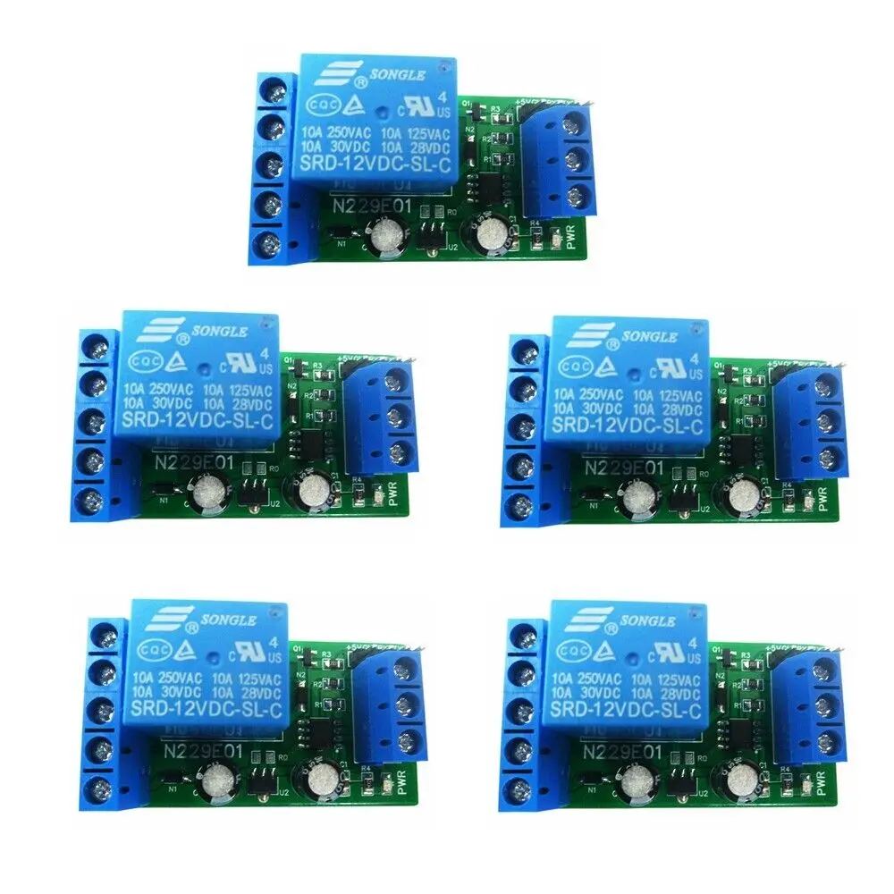 

RS232 TTL232 Relay Controller DC 5V PC UART Serial Port Switch for Arduino