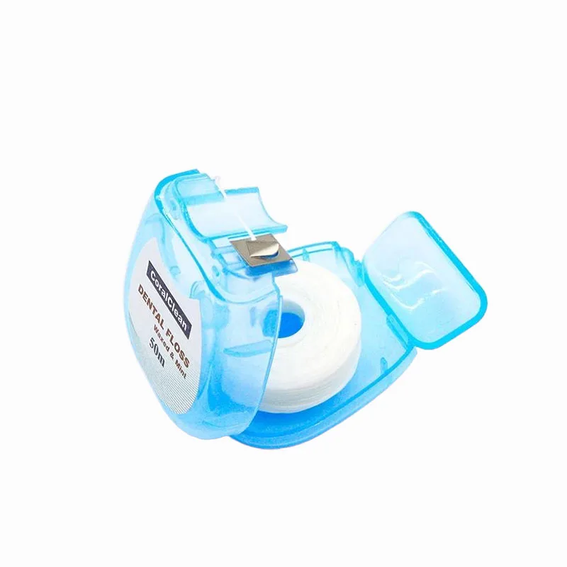 1/10/30 ロール 50 メートルミントフレーバーポータブルフロス歯スティック口腔衛生きれいな歯クリーニングツールボックス歯科矯正口腔ケア