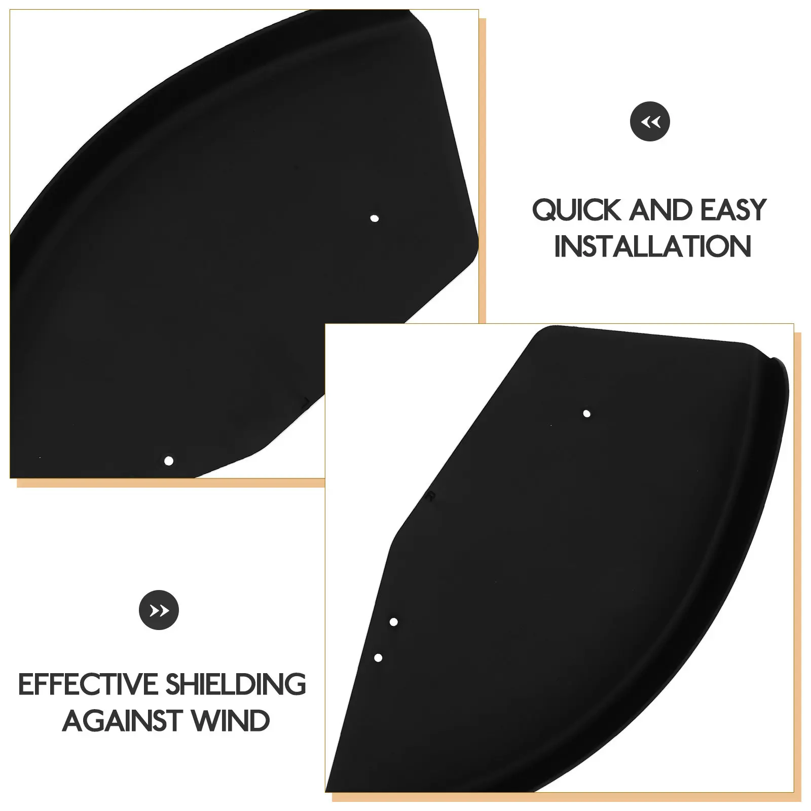 1ペアの車椅子用保護ガードボードサイドスカート、安全性を高める防風アクセサリー、ほとんどの車椅子に対応