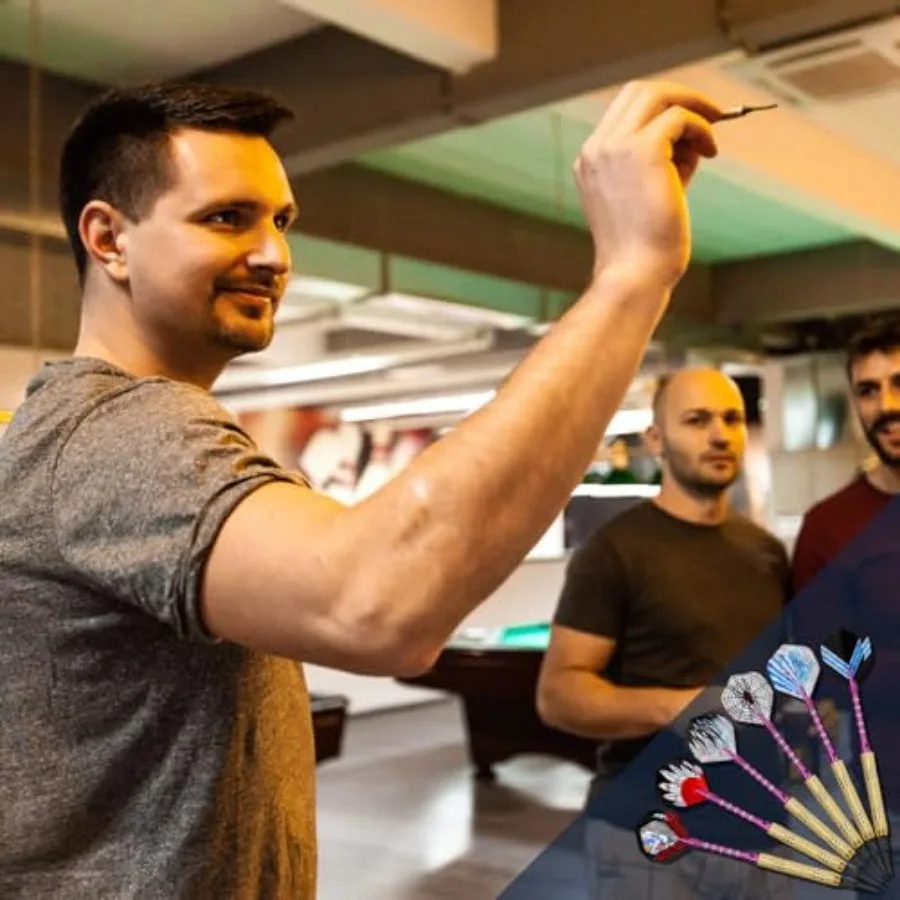 18 piezas de dardos de punta de plástico con eje de aluminio para dardos electrónicos para adultos, accesorios profesionales de punta de dardo suave de gran capacidad