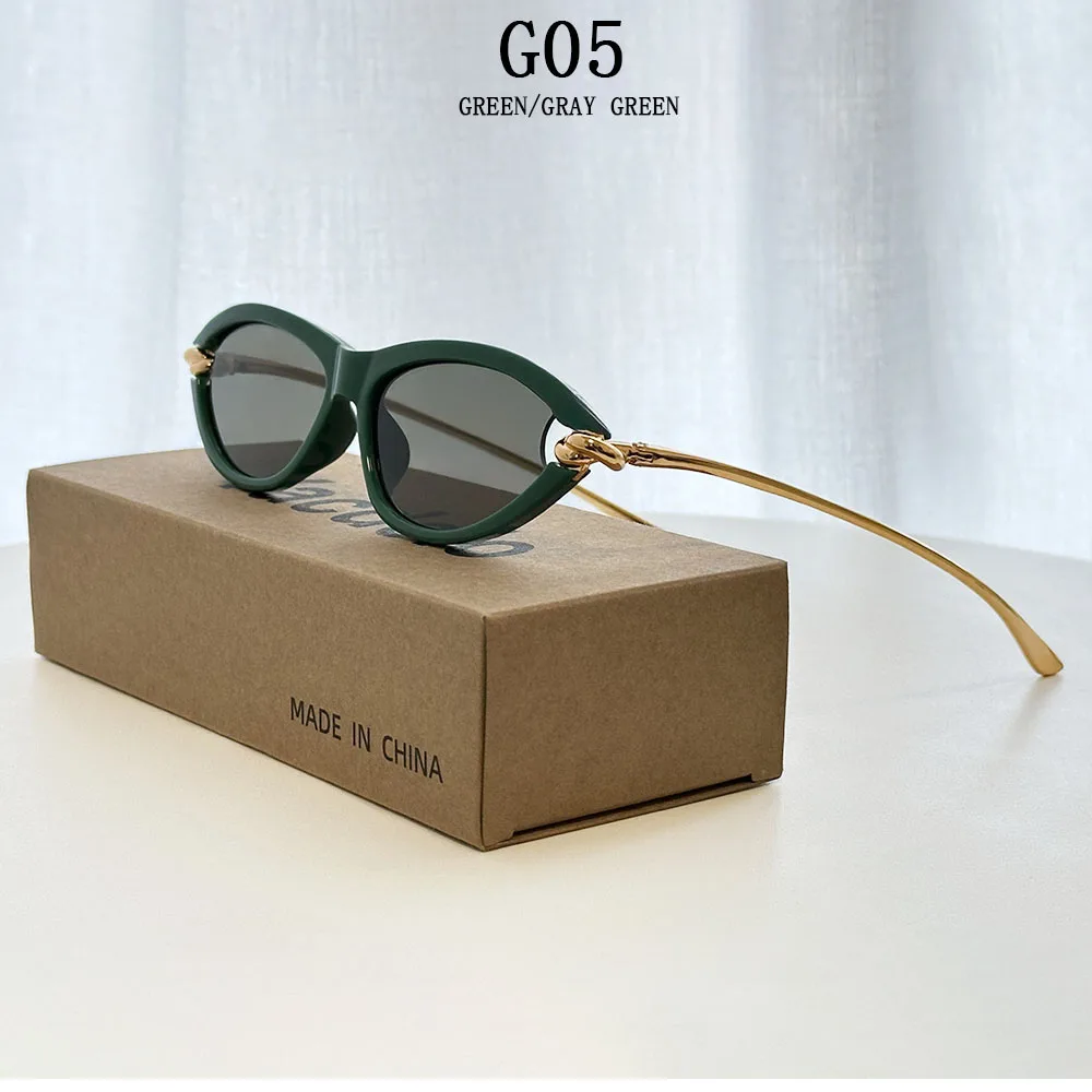 2026 Trendige Cat-Eye-Sonnenbrille für Damen – Luxuriöse Outdoor-Sonnenbrille mit UV-Schutz im Punk-Vintage-Stil – Detail 8