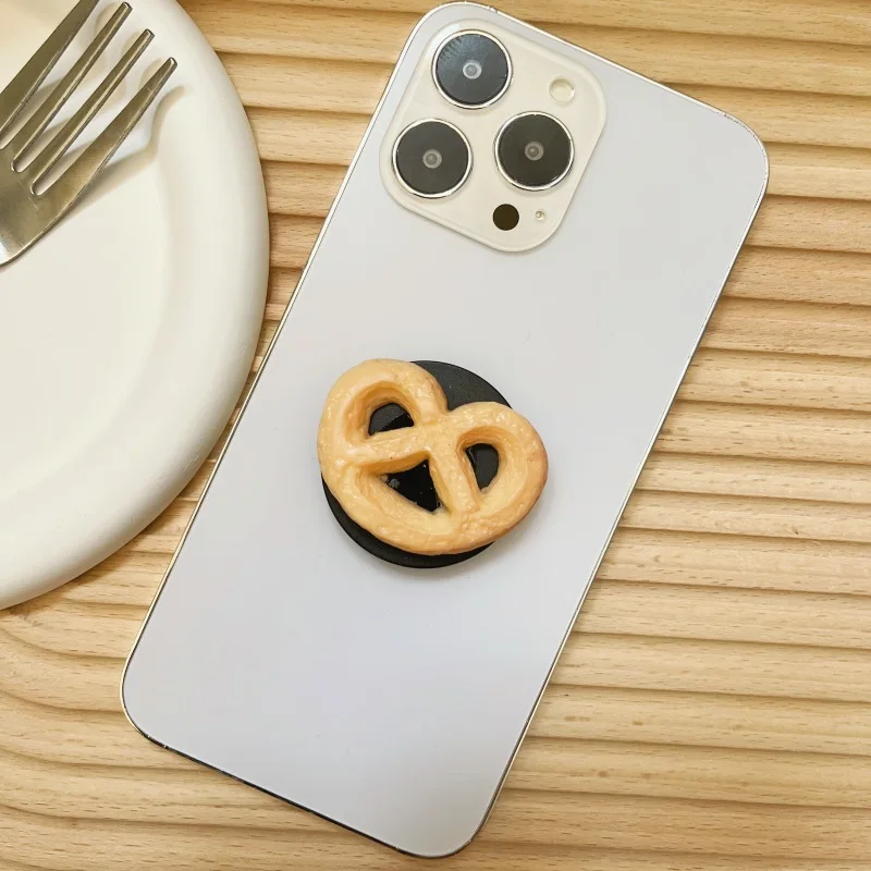 Suporte de airbag ins criativo engraçado anti biscoitos reais pessoa preguiçosa extensível suporte de telefone de mesa suporte de telefone carro