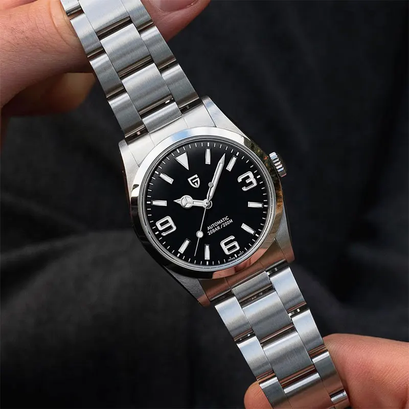 Новые мужские часы PAGANI DESIGN, автоматические дайверские мужские часы, водонепроницаемые механические наручные часы из нержавеющей стали с сапфировым стеклом 2025