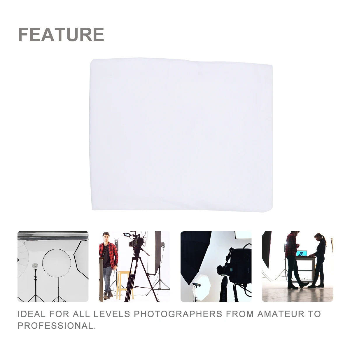 

Professional Photography Background Cloth Tones Backdrops Studio Portrait Pure Color Durable Material Photo Video