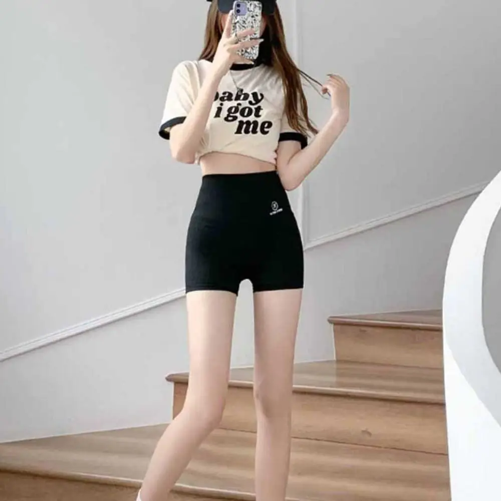 New Seamless Sports Shorts Women Fitness Jogging High Waist Shorts Body Shaping Cycling Slim Underwear