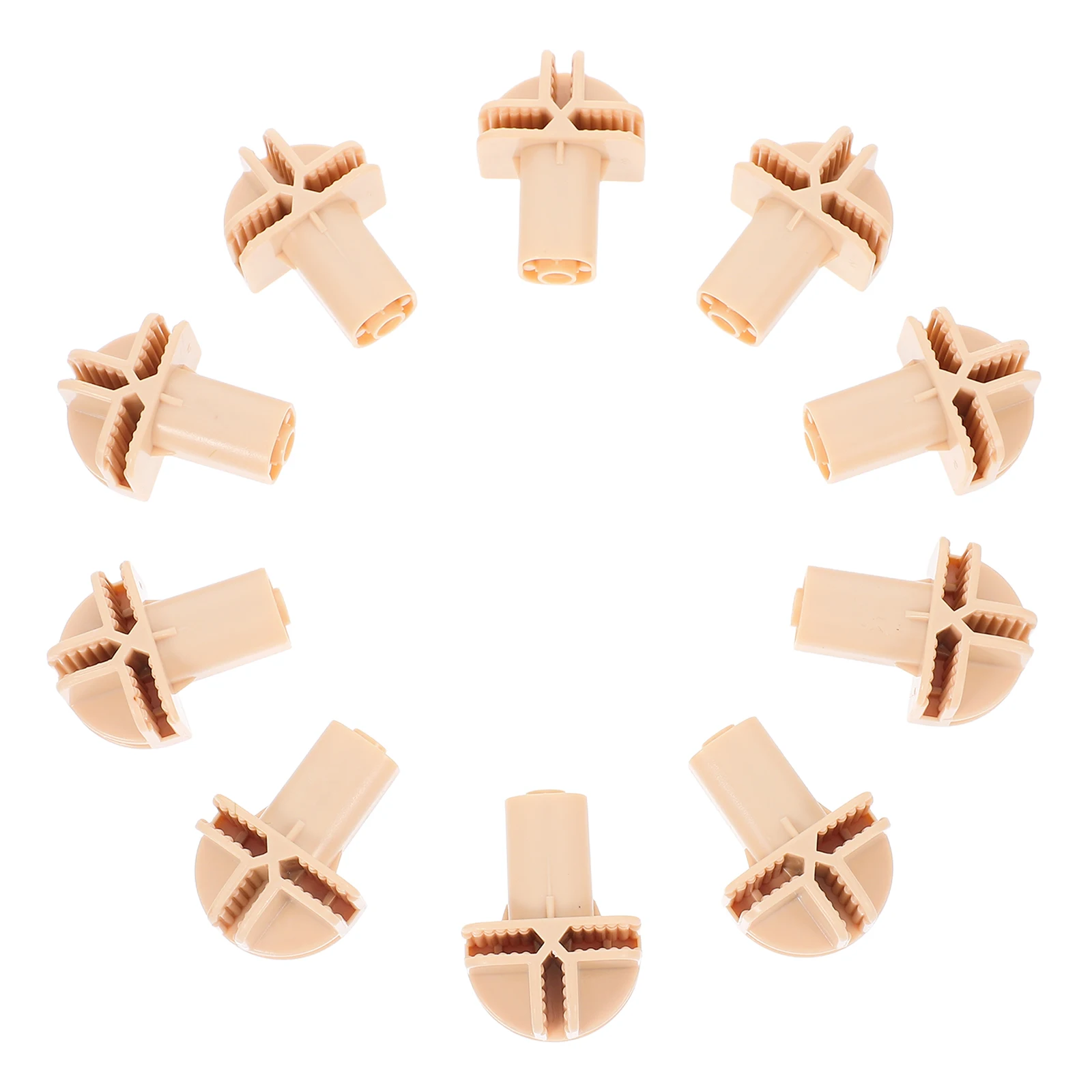 

10pcs Cat Cage Caster Accessories Sturdy Plastic Connectors Modular Storage Cube Luggage Wheel Replacement Dog Crate Wheels