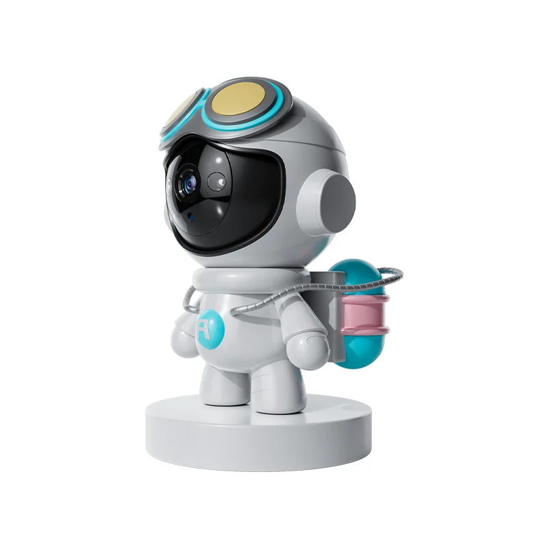 

2MP Robot IP Camera Wifi PTZ Indoor Home Security Camera Two-way Audio Surveillance Invisible Lens Tracking Indoor Baby Monitor