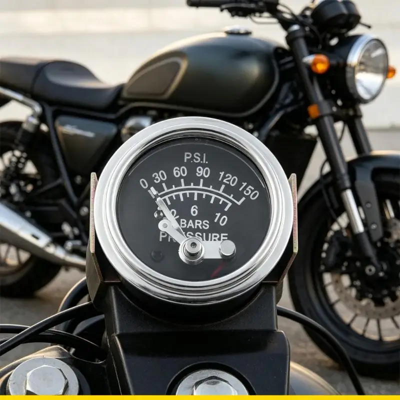 SZCH 2 Inch Oil Pressure Meter Including Manual Warning Modification And Anti scowl Cover For Engine execution Monitoring