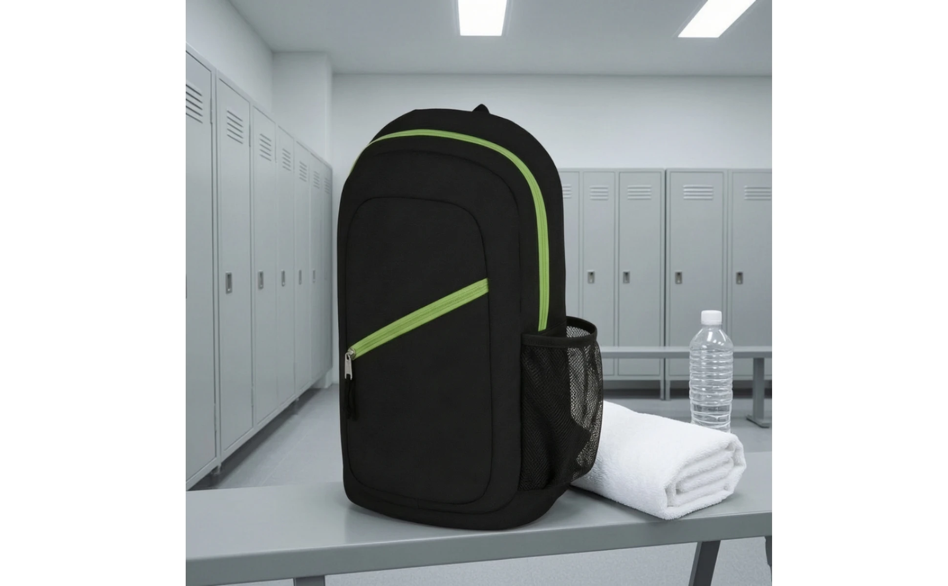 Pickleball Backpack Slim Pickleball Bag Backpack with Water Bottle Holder Compact for Outdoor Training